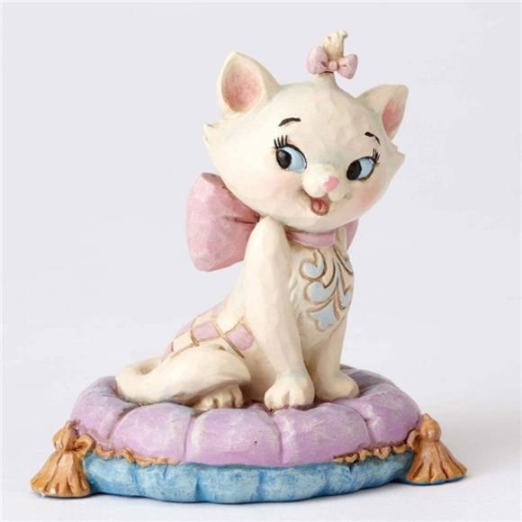 Disney Traditions by Jim Shore Aristocats Marie Miniature Figurine, 2.875" - Picture 3 of 7